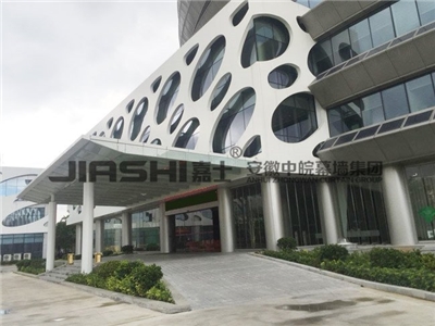 酒店鋁單板幕墻裝飾